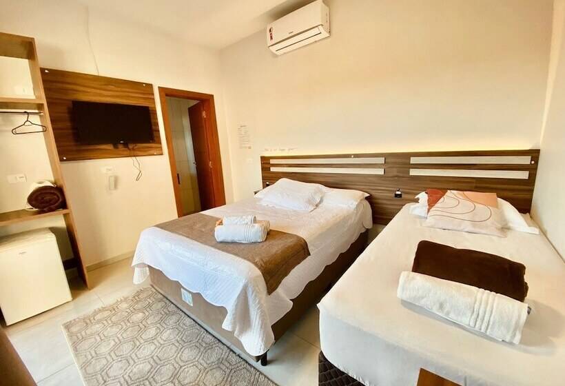 اتاق استاندارد سه نفره, Pousada Villa Vantino