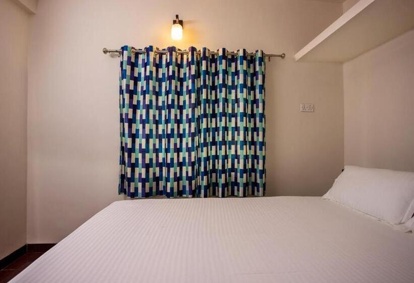 带1个卧室的公寓, Whiteboard Homes Siolim