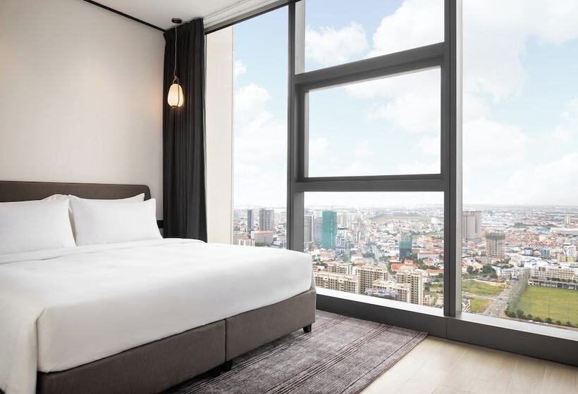 Апартаменты Premium 3 Спальни, Citadines Flatiron Phnom Penh