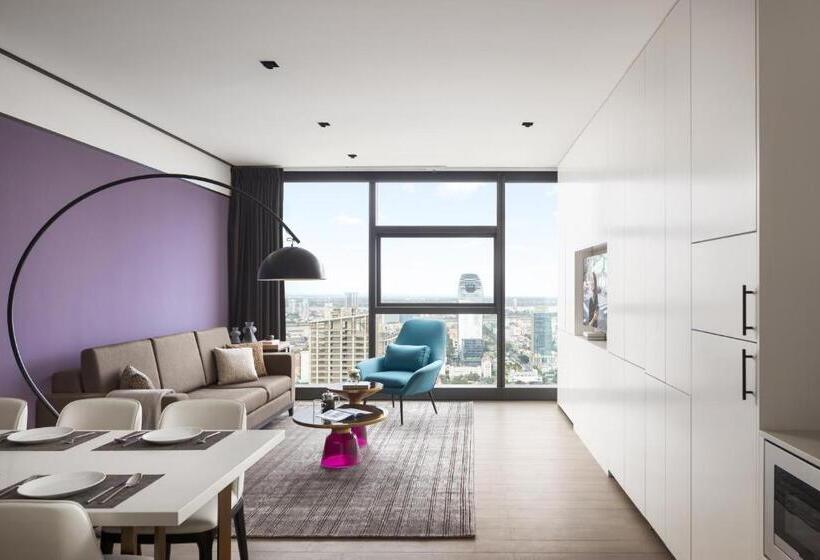 Апартаменты Premium 3 Спальни, Citadines Flatiron Phnom Penh