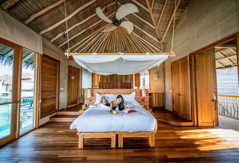 ویلای 1 خوابه با چشم‌انداز دریا, Six Senses Laamu