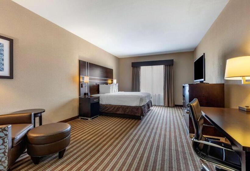 Номер Стандарт Кровать Кинг Адаптированный для Инвалидов, Best Western Plus North Odessa Inn & Suites