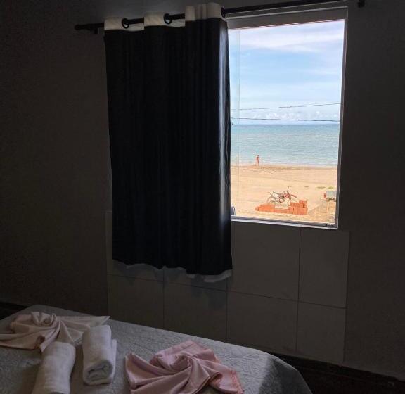 스탠다드 룸 바다 전망, Pousada Lá Na Praia