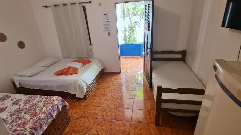 Номер Стандарт Трехместный, Pousada Capitolio 02 Canoa Quebrada