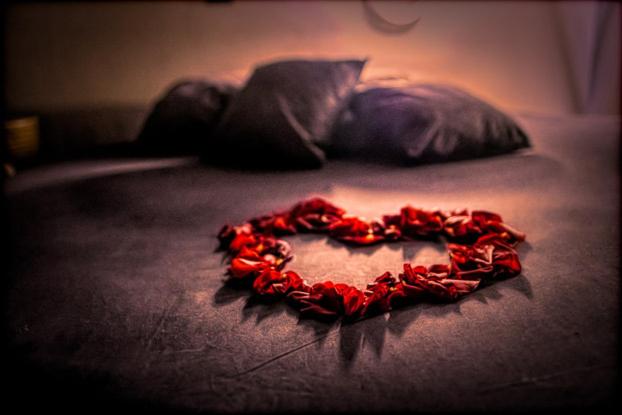带按摩浴盆的套房, Love Suites & Spa Le Chai Avec Lit Rond