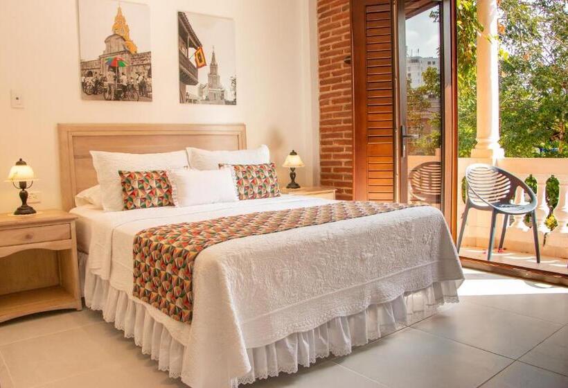 带阳台的高级房间, Casa La Fe By Bespokecolombia