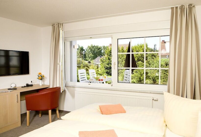 테라스가 있는 2 베드룸 아파트, Ferienhotel Bernstein