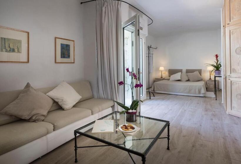 庭の見えるジュニアスイート, Grand Relais Dei Nuraghi