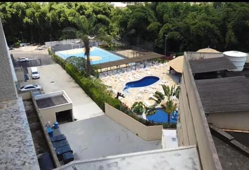 침실 1개 발코니 아파트, Golden Dolphin Grand Hotel   Caldas Novas