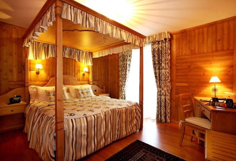 山の見えるスーペリアルーム, Boton D Or & Wellness A La Thuile