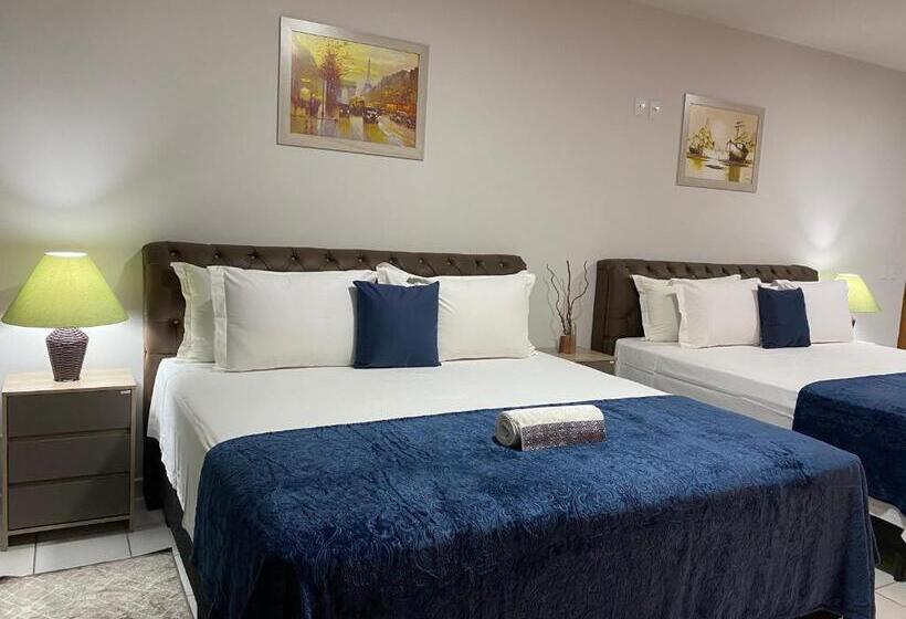Люкс Deluxe Кровать Кинг, B & A Suites Inn Hotel   Quarto Luxo Safira