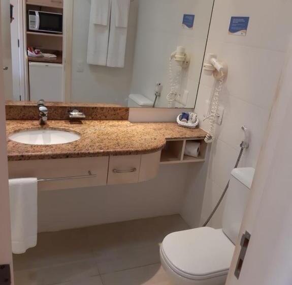 스탠다드 스튜디오 바다 전망, Jurerê Beach Village   Studio Lateral Luxo