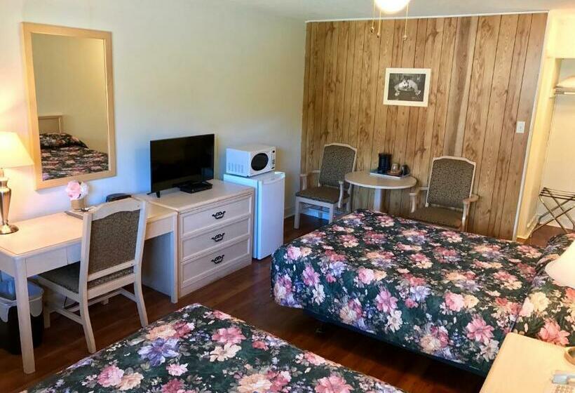 스탠다드 룸 더블 침대 2개, Lake City Motel