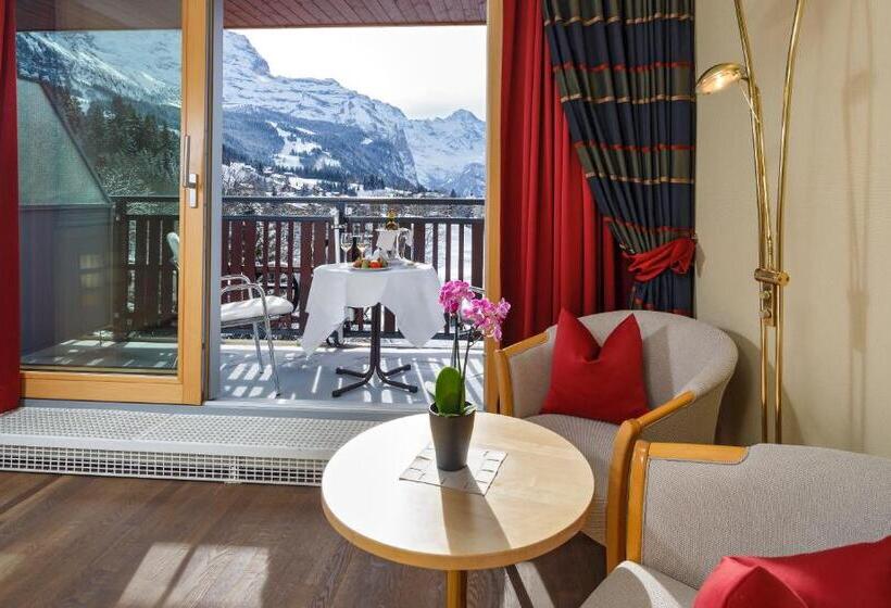 اتاق استاندارد با چشم‌انداز کوهستان, Beausite Park Hotel & Spa