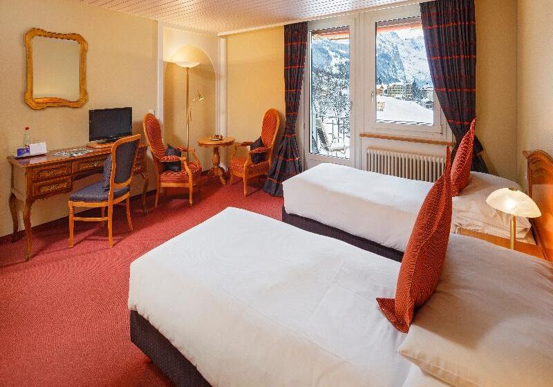اتاق استاندارد با چشم‌انداز کوهستان, Beausite Park Hotel & Spa