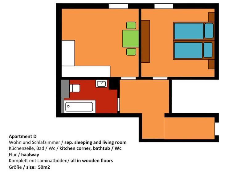 Апартаменты 1 Спальня, Ferienhaus Fux