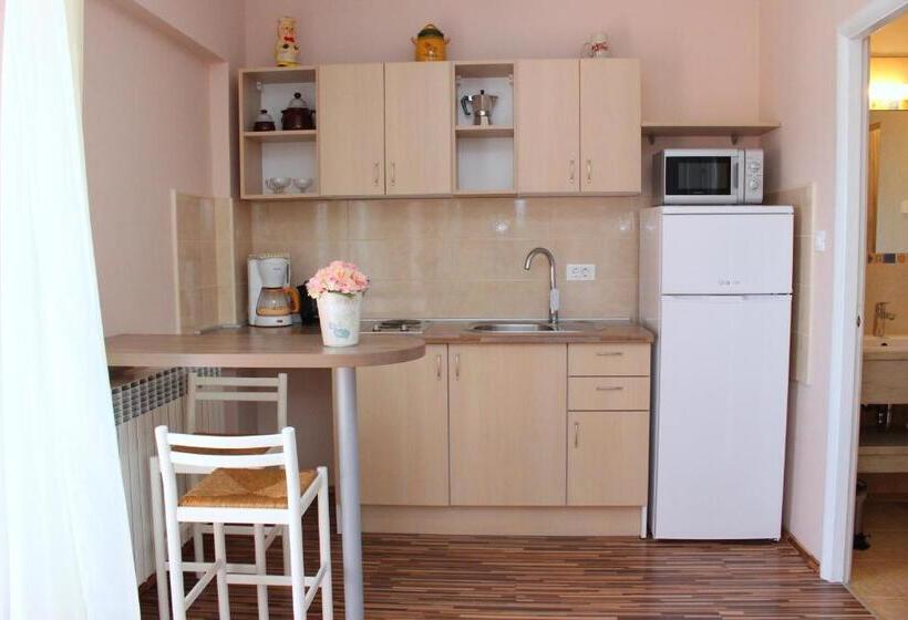 آپارتمان 1 خوابه با چشم‌انداز دریا, Villa Rosa