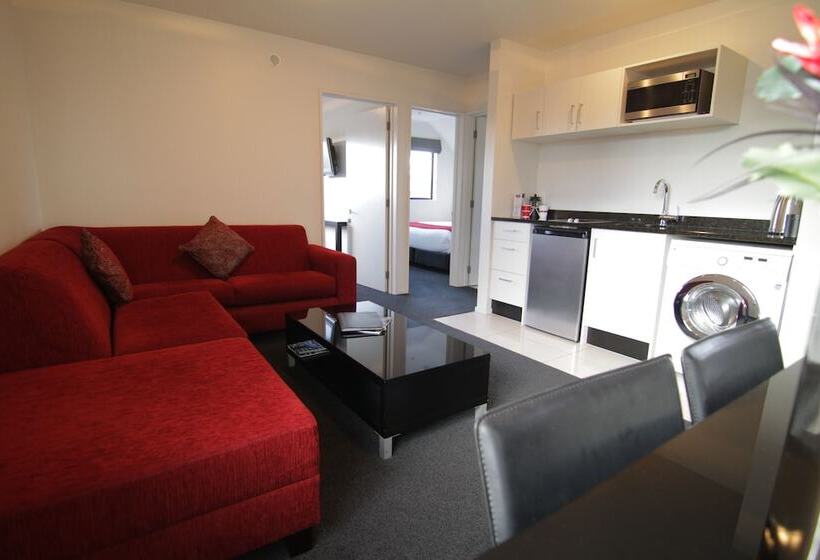 Апартаменты Ejecutiva 2 Спальни, Metropolitan Motel On Riccarton