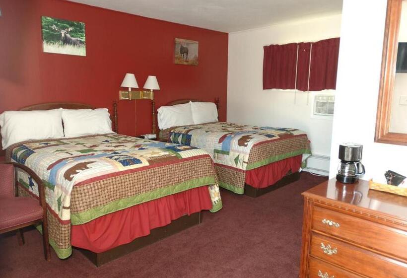 Номер Стандарт 2 Двуспальные Кровати, Saco River Motor Lodge & Suites