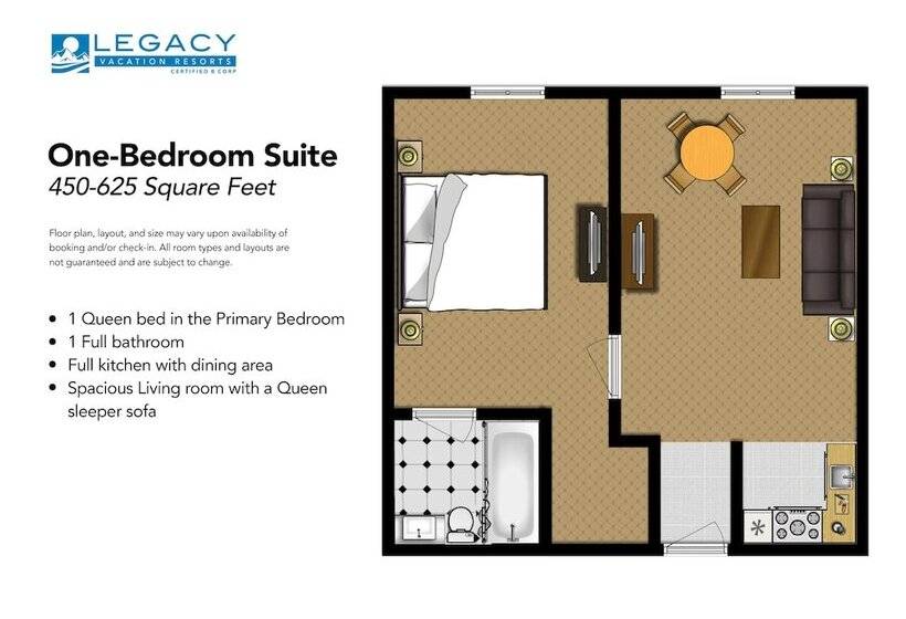 Suíte, Legacy Vacation Resorts   Brigantine Beach