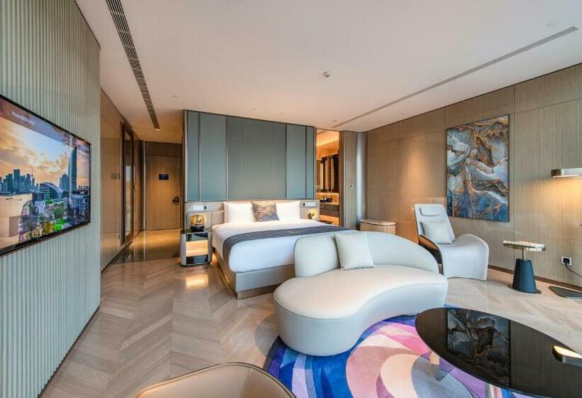 اتاق لوکس با تخت بزرگ, Prodor Hotel Shanghai