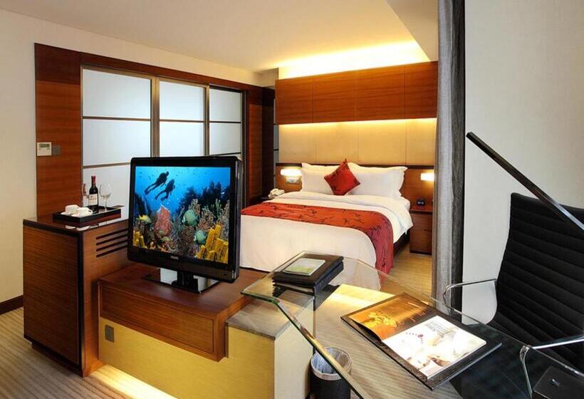 חדר דלוקס, Grand View Hotel Tianjin