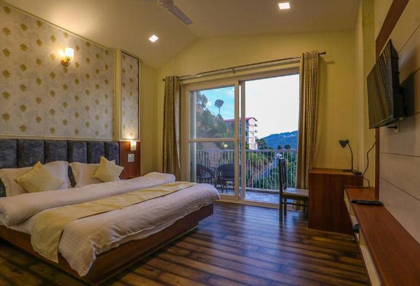 스탠다드 룸 킹사이즈 침대, Le Halcyon Kasauli