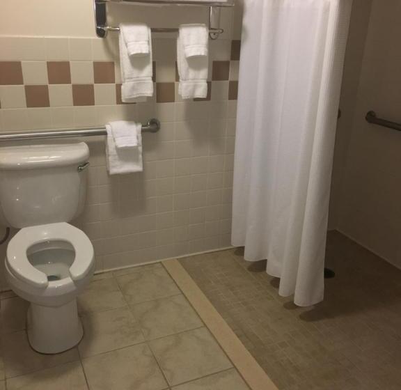Quarto Estandar Cama King para Deficientes Físicos, Americinn By Wyndham Monmouth