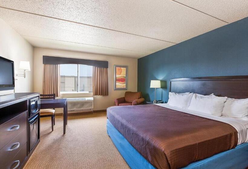 Quarto Estandar Cama King para Deficientes Físicos, Americinn By Wyndham Monmouth