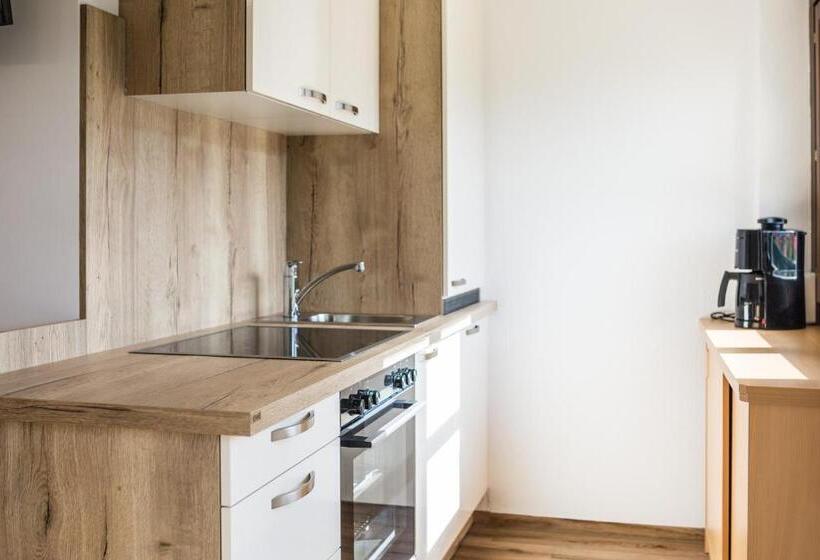 آپارتمان 1 خوابه با چشم‌انداز باغ, Appartements Tannenhof