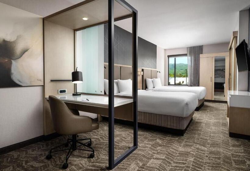 스위트 퀸침대, Springhill Suites By Marriott Milpitas Silicon Valley