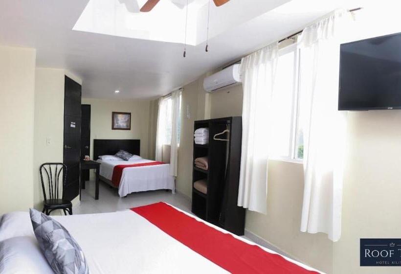 غرفة ديلوكس, Roof Top Hotel Xilitla