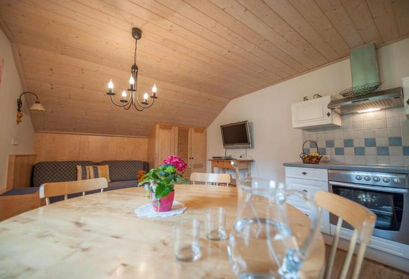 Апартаменты 1 Спальня с Балконом, Biberhof