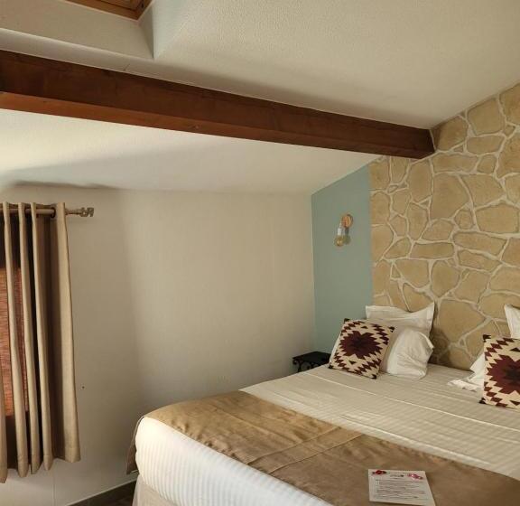Стандартный Номер Кровать Кинг, Logis Hotel La Ferme