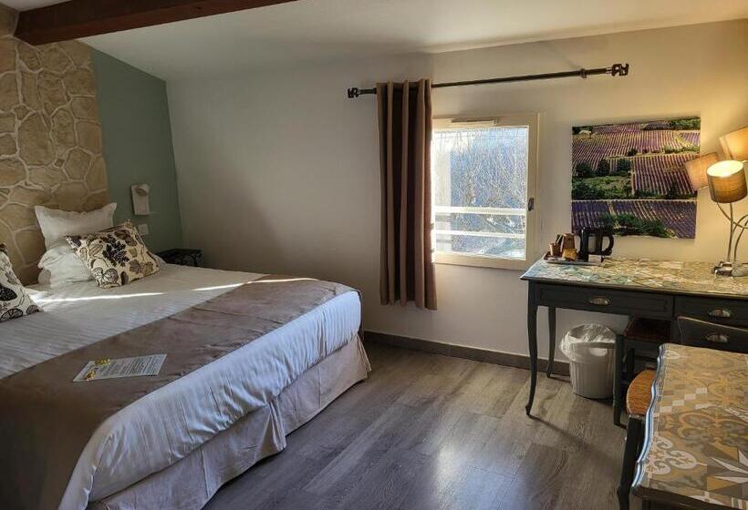 Стандартный Номер Кровать Кинг, Logis Hotel La Ferme