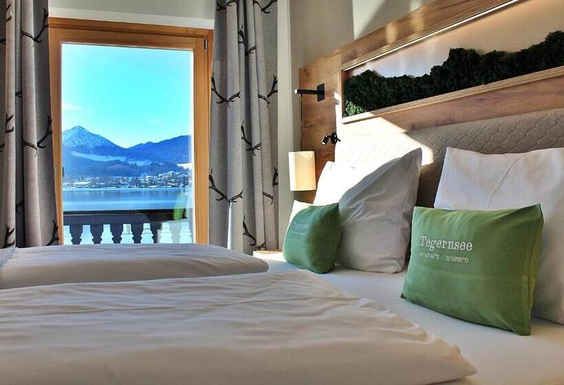 Quarto Superior com Sacada, Seehotel Zur Post