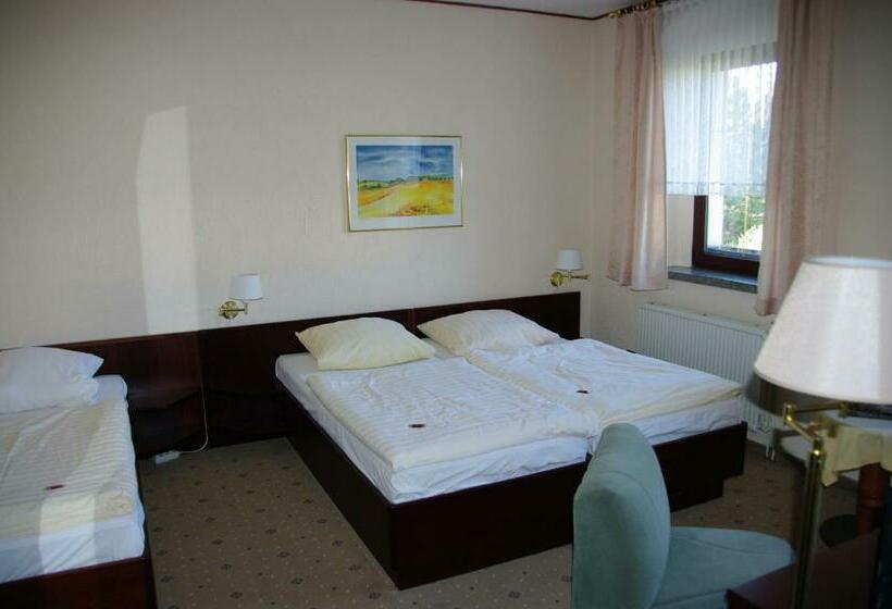 Номер Стандарт Трехместный, Landhotel Goldener Löwe Mit Pension Am Taurastein
