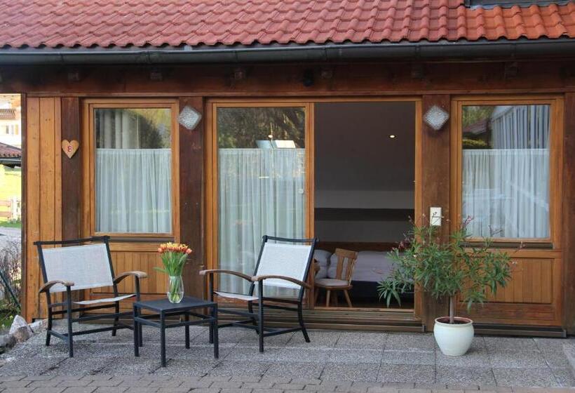 Апартаменты 1 Спальня с Террасой, Landhaus Grobert