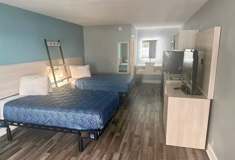 스탠다드 룸 더블 침대 2개, Suburban Studios By Choice Hotels   Award Winning   New 2024   Walk To Eateries & Grocery   Ultra Sp