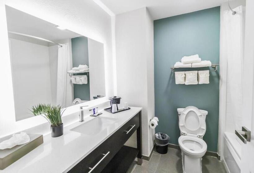 스탠다드 룸 더블 침대 2개, Suburban Studios By Choice Hotels   Award Winning   New 2024   Walk To Eateries & Grocery   Ultra Sp