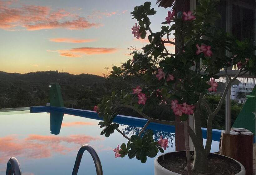 海の見える１ベッドルームアパートメント, Namasté Zipolite Suites