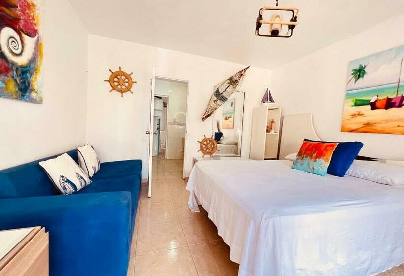 Quarto Estandar, Bluemare Ecohotel Frente A La Playa Ensendada