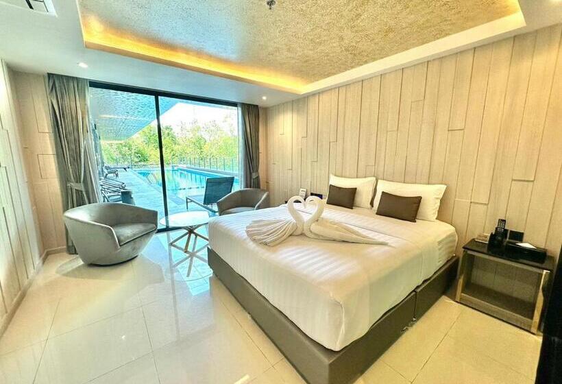 Люкс Кровать Кинг, The Tj Hotel Jomtien