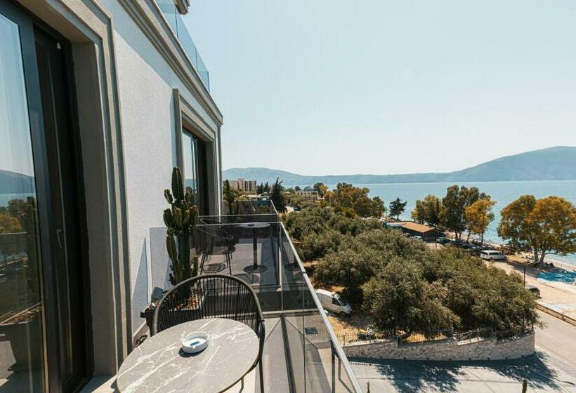 Номер Deluxe Вид на Море, Mazarine Hotel, Vlorë, Albania