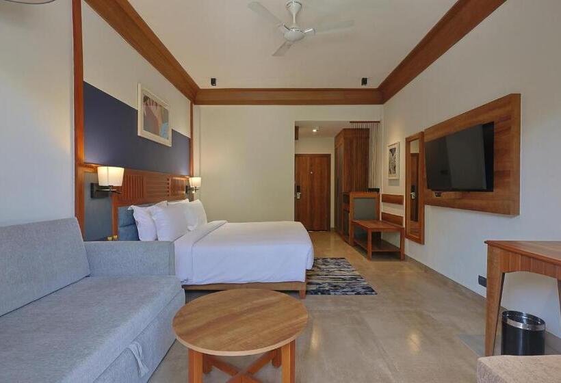 스탠다드 룸 킹사이즈 침대, Voco Jim Corbett, An Ihg