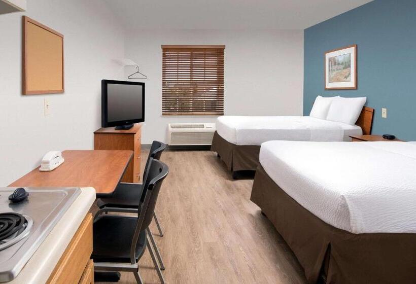 带2个双人床的标准工作室, Woodspring Suites Killeen