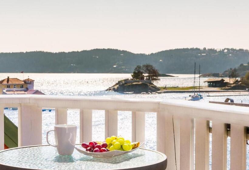 Люкс Вид на Море, Victoria Hotel Kragerø