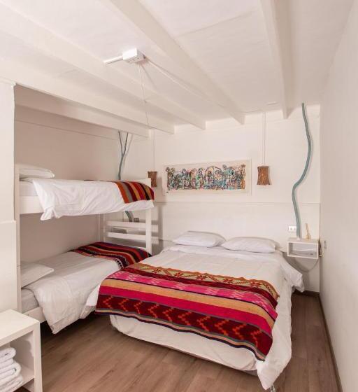 غرفة كلاسيكية رباعية, Hostal Copart