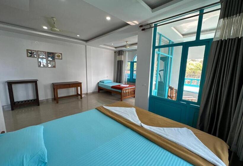 스탠다드 룸 바다 전망, Soul Hostels, Varkala   Black Beach