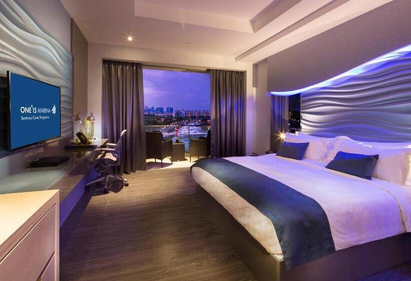 اتاق استاندارد با چشم‌انداز, One15 Marina Sentosa Cove Singapore